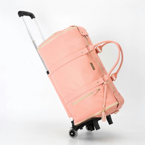 Luhxe Pink Women's Travel Bag - Picture 3 of 5